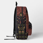 Tropical Latticework Clutch Backpack  Bedrukte Rugzak (Links)