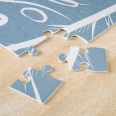 Tropical Leaf Abstract: naadloos groen. Legpuzzel (Zijkant)