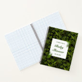Tropical Leaf Baby shower geschenklijst Notitieboe Notitieboek (Binnen)