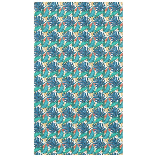 Tropical Leaf Paradise Design voor stijlvol Tafelkleed (Voorkant)