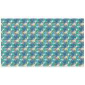 Tropical Leaf Paradise Design voor stijlvol Tafelkleed (Voorkant (Horizontaal))