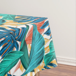 Tropical Leaf Paradise Design voor stijlvol Tafelkleed
