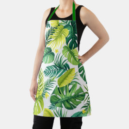 Tropical Leaf Story – Monstera & Banana Leaf Kitch Schort