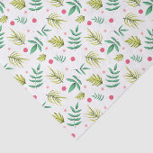 Tropical Leaves-Baby shower Tissuepapier (Detail)