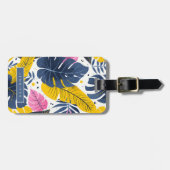 Tropical Leaves Bagage Tags Bagagelabel (Voorkant horizontaal)