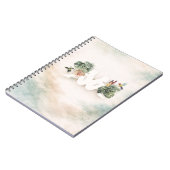 Tropical Leaves & Birds Aesthetic Design  Notitieboek (Linkerzijde)