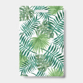 Tropical Leaves Black VIP All Access Pass Concert Badge (Achterkant)