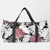 Tropical leaves bold exotic modern edgy botanical plunjezak (Voorkant)