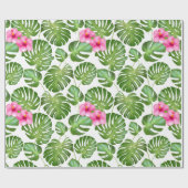 Tropical Leaves Cadeaupapier (Vlak)