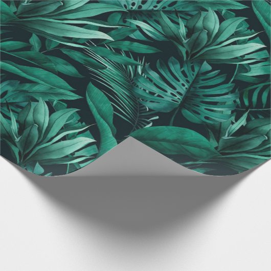 Tropical Leaves Cadeaupapier (Hoek)