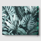 Tropical Leaves Gastenboek (Achterkant)
