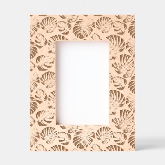 Tropical Leaves Gegraveerde Lijstjes (Voorkant)