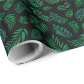 Tropical Leaves Pattern 2 Cadeaupapier (Rol Hoek)
