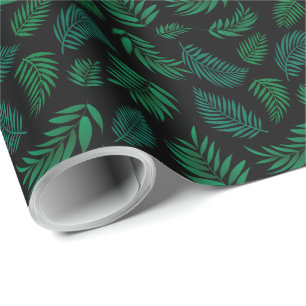 Tropical Leaves Pattern 2 Cadeaupapier