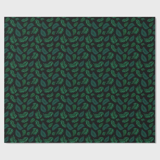 Tropical Leaves Pattern 2 Cadeaupapier (Vlak)