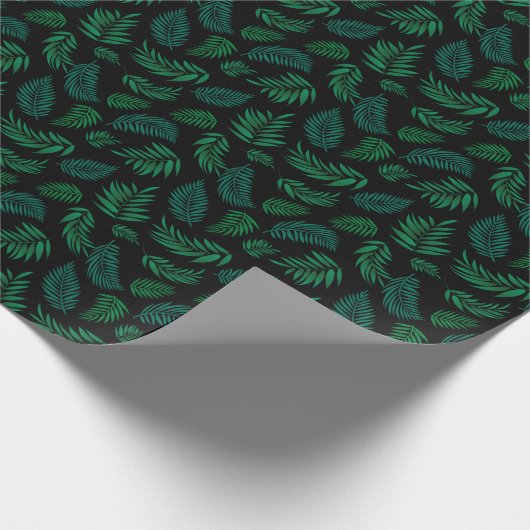 Tropical Leaves Pattern 2 Cadeaupapier (Hoek)
