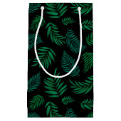 Tropical Leaves Pattern 2 Klein Cadeauzakje (Voorkant)