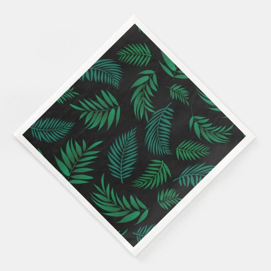 Tropical Leaves Pattern 2 Servet (Hoek)