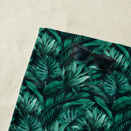 Tropical Leaves Strandlaken