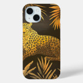 Tropical Leopard Oerwoud Patroon Safari Adventure Case-Mate iPhone Case (Achterkant)