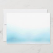 Tropical Let's Flamingle Afstuderen Invitation Kaart (Achterkant)