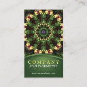 Tropical Lotus Mandala Visitekaartje (Voorkant)