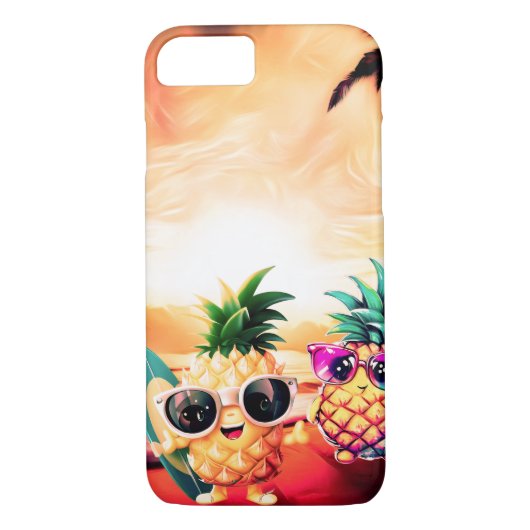 TROPICAL LOVE AT DAWN Case-Mate iPhone CASE (Achterkant)