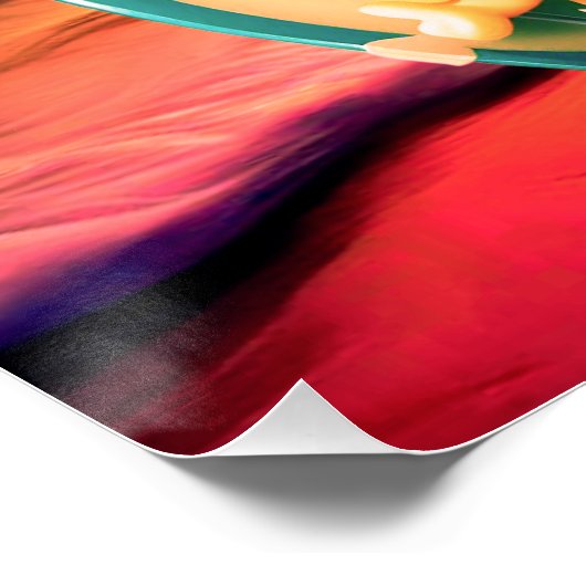 TROPICAL LOVE AT DAWN PERFECT POSTER (Hoek)