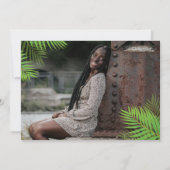 Tropical Luau 2 foto Dank u kaart (Achterkant)