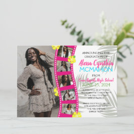 Tropical Luau Filmstrip 6 Foto Afstudeerder Aankon Kaart