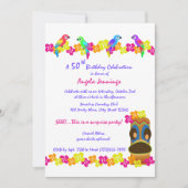 Tropical Luau Kaart (Voorkant)