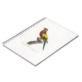 tropical macaw parrot notitieboek (Linkerzijde)