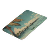 Tropical Maldives Paradise – Luxury Island Escape Magneet (Linkerzijde)