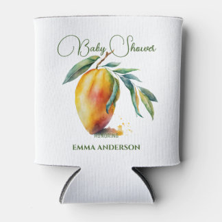 Tropical Mango | Baby Shower Blikjeskoeler