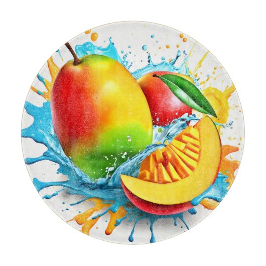 Tropical Mango Treat Snijplank (Voorkant)