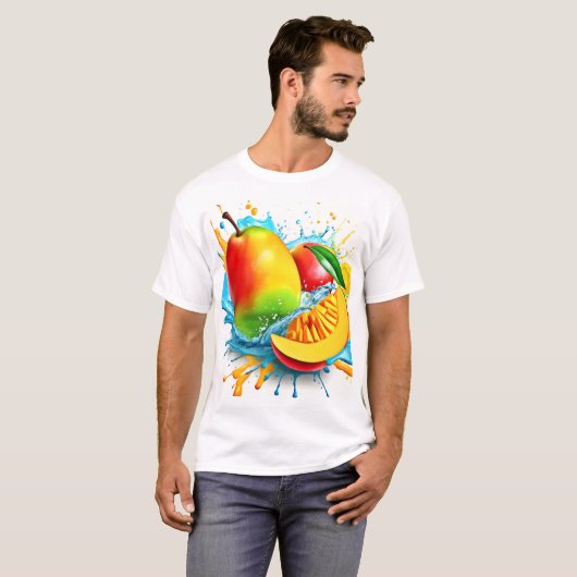 Tropical Mango Treat T-shirt (Voorkant volledig)