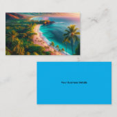 Tropical Maui Island Paradise Visitekaartje (Voorkant / Achterkant)