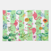 Tropical Melody Pattern Theedoek (Horizontaal)