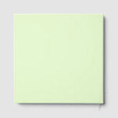 Tropical Mint Minimalist Palm Tree Gastenboek (Achterkant)