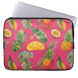 Tropical Mix beroemd gemaakt door Natasha Us Laptop Sleeve
