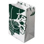 Tropical Modernism Bouquet Bag (Monochrome) Medium Cadeauzakje (Achterkant Gekanteld)