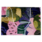 Tropical Modernism-cadeautas (Horizontale editie) Groot Cadeauzakje (Achterkant)