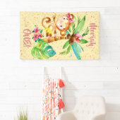 Tropical Monkee Birthday Spandoek (Insitu)