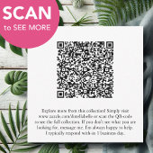 Tropical Monogram Dank u Kaarten Majestic Crest