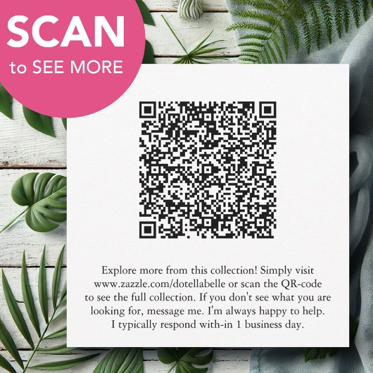 Tropical Monogram Dank u Kaarten Majestic Crest