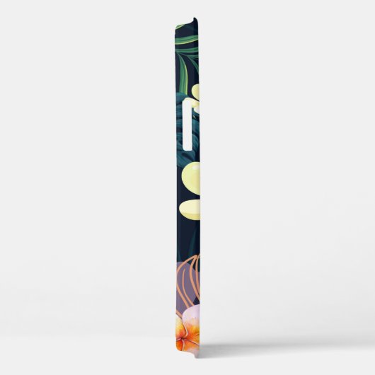 Tropical monstera bladeren plumeria bloblobloblobl Case-Mate iPhone case (Achterkant / Rechts)