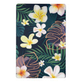 Tropical monstera bladeren plumeria bloblobloblobl mini klembord (Achterkant)