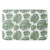 Tropical Monstera Leaf Bath MAT (Voorkant)