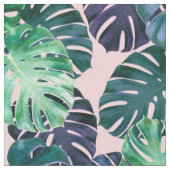 Tropical Monstera Leaves Stof (Close Up)