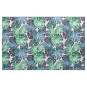 Tropical Monstera Leaves Stof (Fat Quarter)